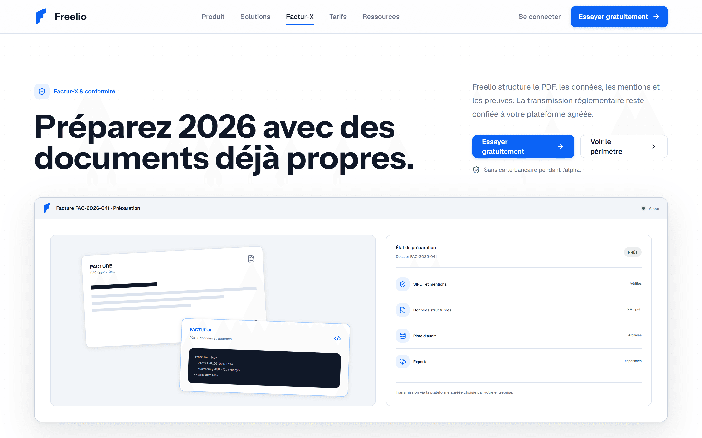 Facturation Factur-X 2026